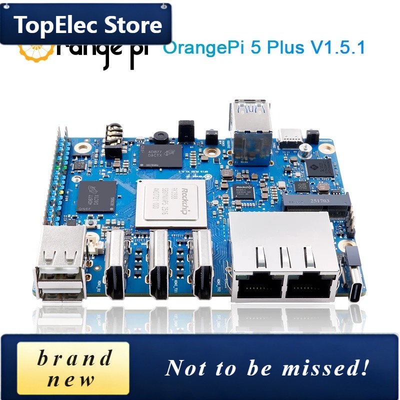 Rk3588 Mini Pc Board - TopElec Orange Pi5 Plus 16GB Computer