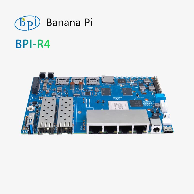 Banana Pi BPI-R4 Scheda di Svi - Bananapi Bpi R4 Wifi 7 recensione e prezzo